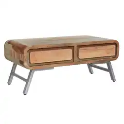 Tesco Aaron Metal and Wood Coffee Table offer