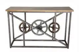 Tesco Ells Industrial Console Table with Wheels offer