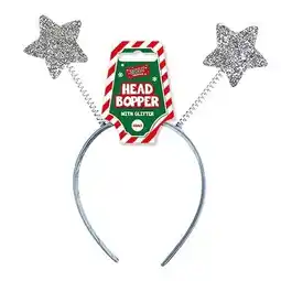 Tesco Silver Stars Head Boppers Fancy Dress Headband offer