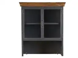 Tesco Dunphy Industrial Sideboard Hutch Wood and Metal offer