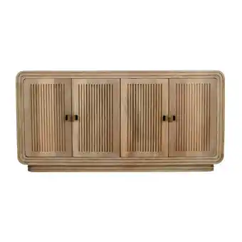 Tesco Rayne Mango Wood 4 Doors Large Sideboard offer