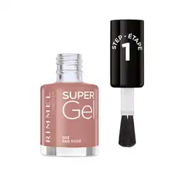 Tesco Rimmel Super Gel Bnail Polish R&B Rose 33 12Ml offer