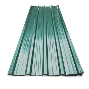 Tesco Living and Home Set of 12 Steel Corrugated Panels - Dark Green offer