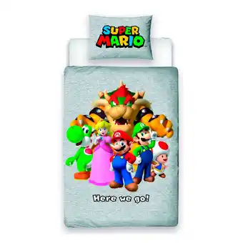 Tesco SUPER MARIO NINTENDO DUVET SET SINGLE offer