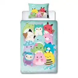 Tesco SQUISHMALLOWS DUVET SET SINGLE offer