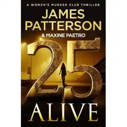 Tesco 25 Alive James Patterson offer