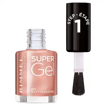 Tesco Rimmel Kate Super Gel Nailpolish 12Ml Gilty Pleasure offer