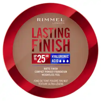 Tesco Rimmel Lasting Finish Compact Foundation 012 Cinnamon 7g offer