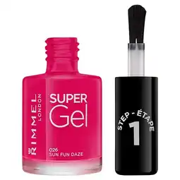 Tesco Rimmel Super Gel Sun Fun Daze 12Ml offer