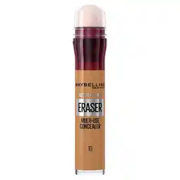 Tesco Maybelline Eraser Eye Concealer 10 Caramel 6.8Ml offer