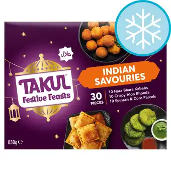 Tesco Takul Festive Feasts Indian Savouries 850g offer