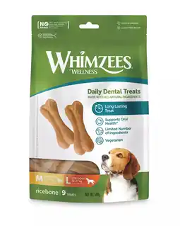 Aldi Whimzees Rice Bone Chews offer