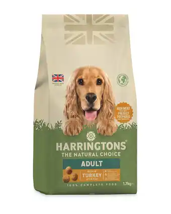 Aldi Harringtons Dry Dog Turkey offer