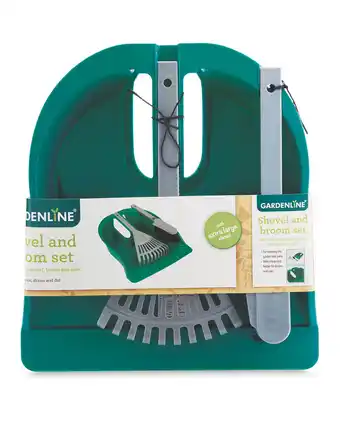 Aldi Jumbo Dustpan Set offer