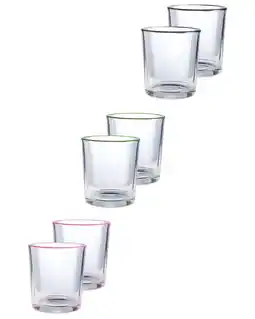 Aldi 2 Pack Tumbler Glasses offer