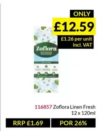 Musgrave MarketPlace Zoflora Linen Fresh offer