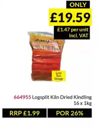 Musgrave MarketPlace Logsplit Kiln Dried Kindling offer