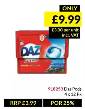 Musgrave MarketPlace Daz Pods offer