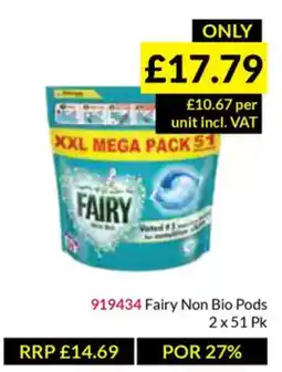 Musgrave MarketPlace Fairy Non Bio Pods offer