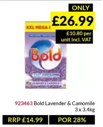 Musgrave MarketPlace Bold Lavender & Camomile offer