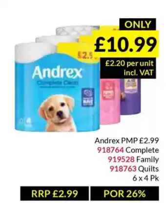 Musgrave MarketPlace Andrex offer