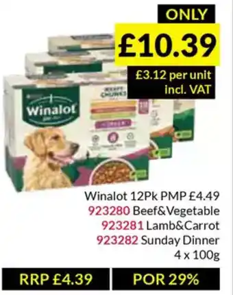 Musgrave MarketPlace Winalot offer