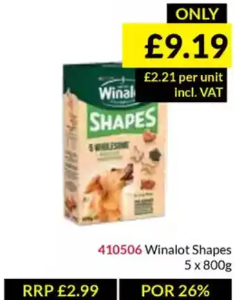 Musgrave MarketPlace Winalot Shapes offer