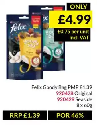 Musgrave MarketPlace Felix Goody Bag offer