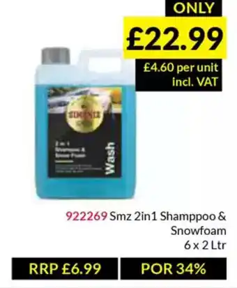 Musgrave MarketPlace Smz 2in1 Shamppoo & Snowfoam offer