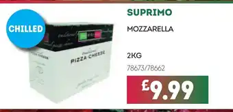 Bestway SUPRIMO Mozzarella offer