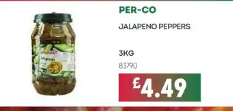 Bestway PER-CO Jalapeno peppers offer