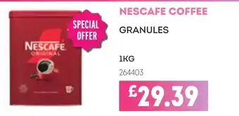 Bestway NESCAFE Coffee Granules offer