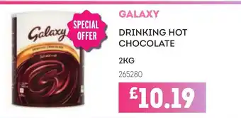 Bestway GALAXY Drinking hot chocolate offer