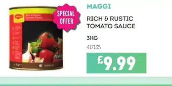 Bestway MAGGI Rich & rustic tomato sauce offer