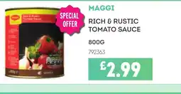 Bestway MAGGI Rich & rustic tomato sauce offer