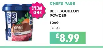 Bestway CHEFS PASS Beef bouillon powder offer