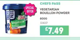 Bestway CHEFS PASS Vegetarian bouillon powder offer