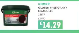 Bestway KNORR Gluten free gravy granules offer