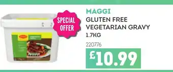 Bestway MAGGI Gluten free vegetarian gravy offer