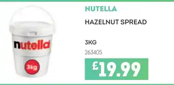 Bestway NUTELLA Hazelnut spread offer