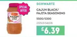 Bestway SCHWARTZ Cajun black/ fajita seasoning offer