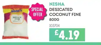 Bestway NISHA Desicated coconut fine offer