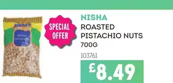 Bestway NISHA Roasted pistachio nuts offer