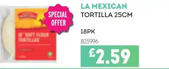 Bestway LA MEXICAN Tortilla 25cm offer