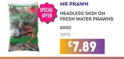 Bestway MR PRAWN Headless skin on fresh water prawns offer