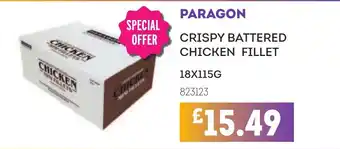 Bestway PARAGON Crispy battered chicken fillet offer