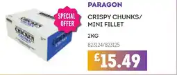 Bestway PARAGON Crispy chunks/ mini fillet offer