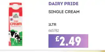 Bestway DAIRY PRIDE Single cream offer