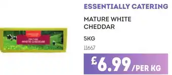 Bestway ESSENTIALLY CATERING Mature white cheddar offer