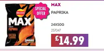 Bestway WALKERS Max paprika offer